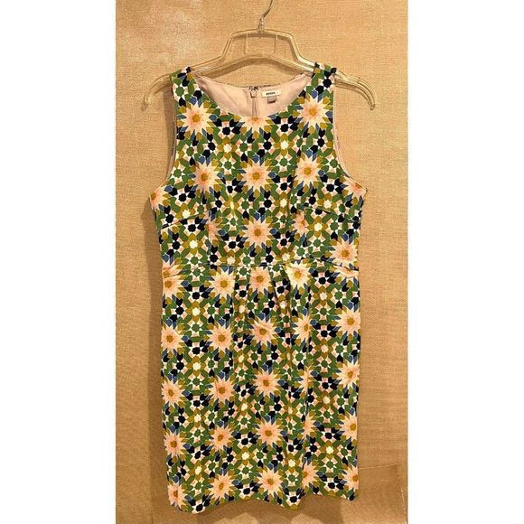 Fossil vintage print mod dress, sz L - Picture 1 of 3